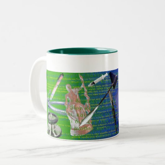 Tools Doktors Zweifarbige Tasse (Vorderseite Links)