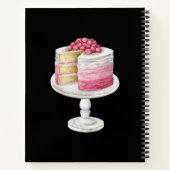 Tools für benutzerdefinierte Aquarellbaker Vorlage Notizblock (Rückseite)