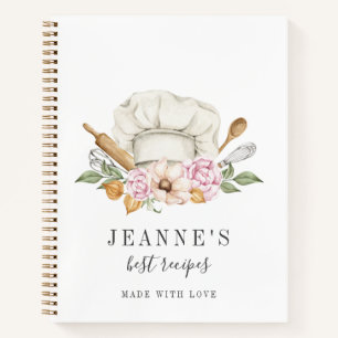 Tools für benutzerdefinierte Aquarellbaker Vorlage Notizblock