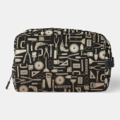 Tools für Black & Gold Workshop Waschbeutel (Rückseite)