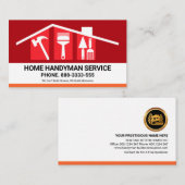 Tools für Creative Gebäude Rooftop Handyman Visitenkarte (Vorne/Hinten)