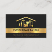 Tools für Creative Gold Strips Visitenkarte (Vorderseite)