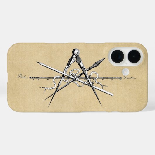 Tools für die Erstellung traditioneller Architektu Case-Mate iPhone Hülle (Rückseite (Horizontal))