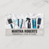 Tools für Haarstifte Visitenkarte (Vorderseite)