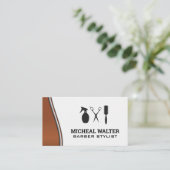 Tools für Haarstifte Visitenkarte (Stehend Vorderseite)