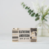 Tools für Haarstifte Visitenkarte (Stehend Vorderseite)