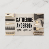 Tools für Haarstifte Visitenkarte (Vorderseite)