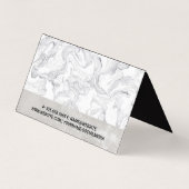 Tools für Haarstifte Visitenkarten (Rückseite)