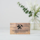 Tools für Schraubenhammer | Holzkappen Visitenkarte (Stehend Vorderseite)