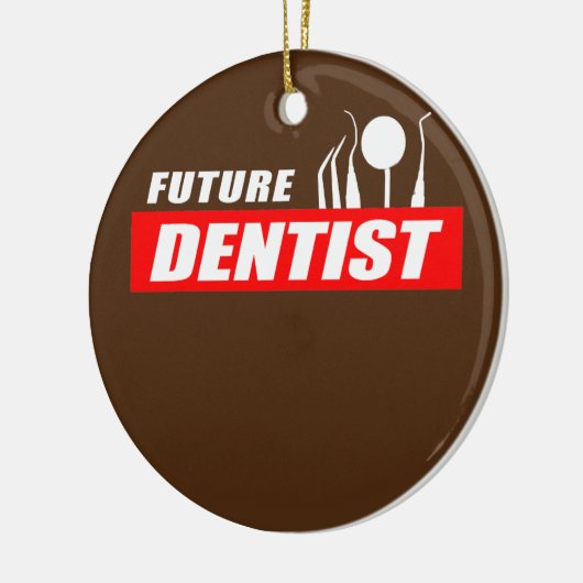 Tools für Zahnärzte Keramik Ornament (Links)