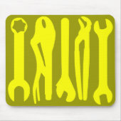 Tools - Gelbtöne Mousepad (Vorne)