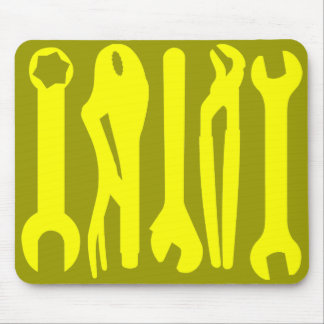 Tools - Gelbtöne Mousepad