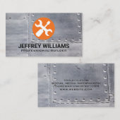 Tools | Geschäftskarte für Metallrivets Visitenkarte (Vorne/Hinten)