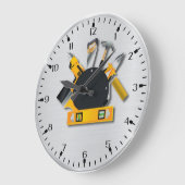 Tools Große Wanduhr (Winkel)