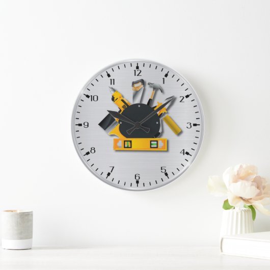 Tools Große Wanduhr (Zuhause)
