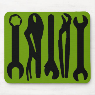 Tools - Grün Mousepad