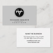 Tools Handyman Mechanic Auto Carpenter Industrie Visitenkarte (Vorne/Hinten)
