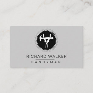 Tools Handyman Mechanic Auto Carpenter Industrie Visitenkarte