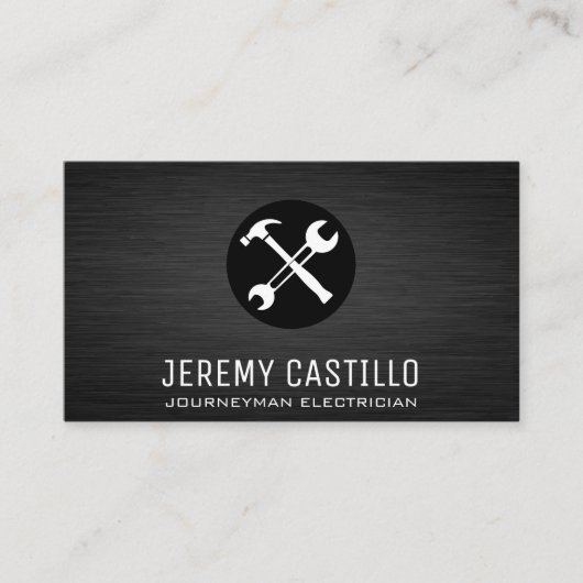 Tools | Hardwarebau Visitenkarte (Vorderseite)