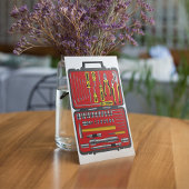 Tools in einem Toolbox Einladung