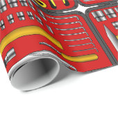 Tools in einem Toolbox Geschenkpapier (Rolleneckpunkt)