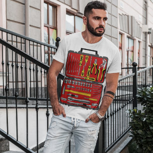 Tools in einem Toolbox T-Shirt