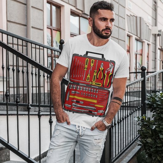 Tools in einem Toolbox T-Shirt