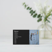 Tools in Pocket Visitenkarte (Stehend Vorderseite)