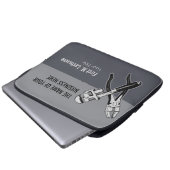 TOOLS-NotebookÄrmel Laptopschutzhülle (Vorne Knopf)