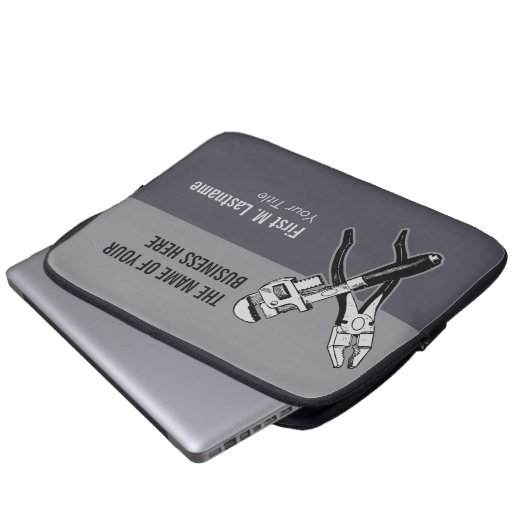 TOOLS-NotebookÄrmel Laptopschutzhülle (Vorne Knopf)