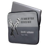 TOOLS-NotebookÄrmel Laptopschutzhülle (Vorderseite Links)