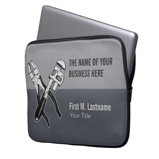 TOOLS-NotebookÄrmel Laptopschutzhülle (Vorderseite Links)