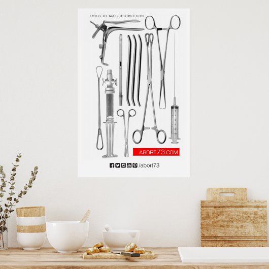 Tools of Mass Destruction Poster (Abort73.com) (Küche)