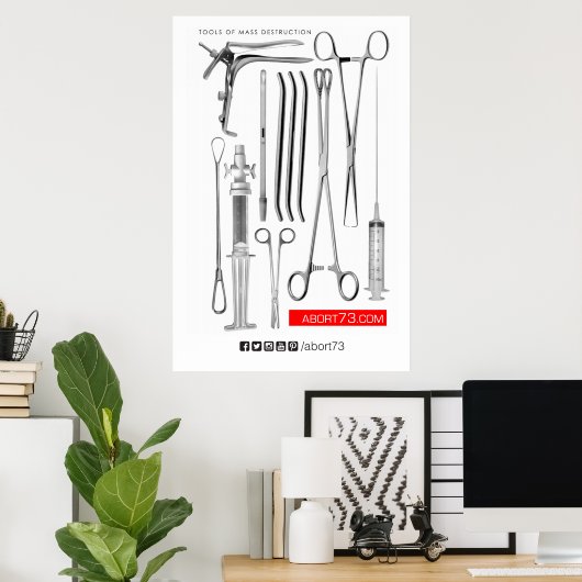Tools of Mass Destruction Poster (Abort73.com) (Heimbüro)