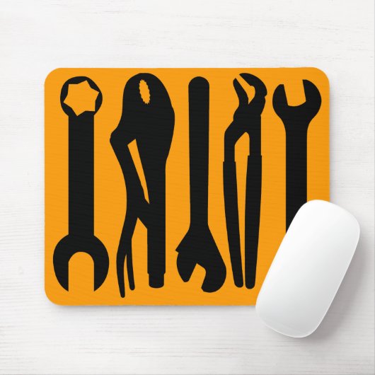 Tools - Orange FF900 Mousepad (Mit Mouse)
