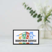 Tools-Panel für kreatives Gebäude Visitenkarte (Stehend Vorderseite)