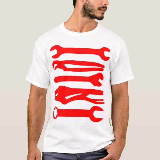 Tools - Rot T-Shirt (Vorderseite)
