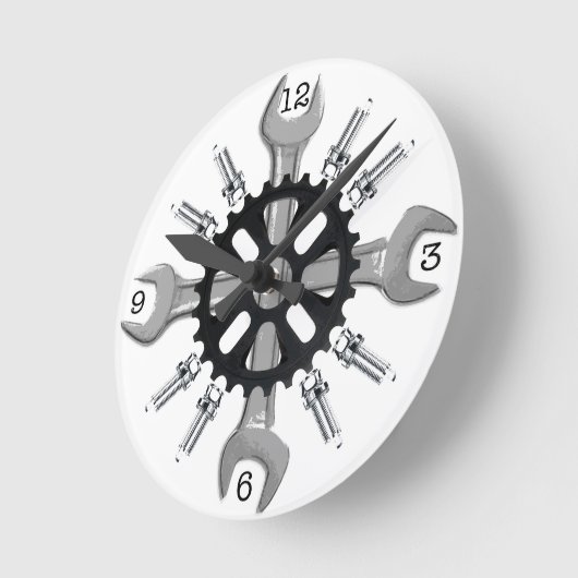 Tools Runde Wanduhr (Winkel)