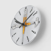 Tools Runde Wanduhr (Winkel)