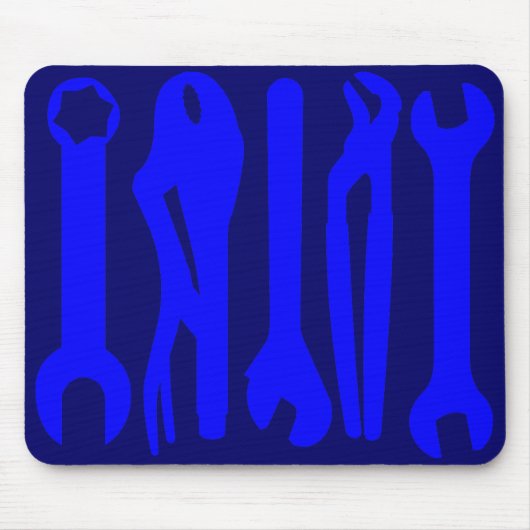 Tools - Shades of Blue Mousepad (Vorne)