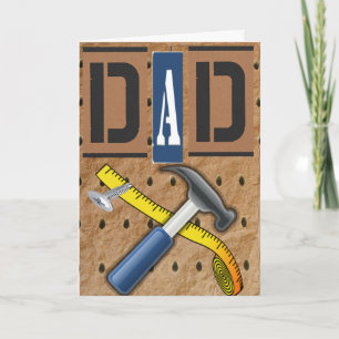 Tools Vater Happy Vatertag Card Karte