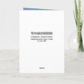 Tools Vatertag Grußkarte Karte (Rückseite)