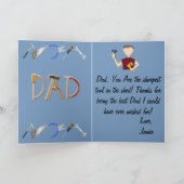 Tools Vatertag Grußkarte Karte (Innenseite)