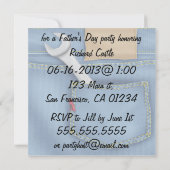 Tools Vatertag-Party Einladungen (Rückseite)