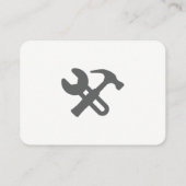 Tools Visitenkarte (Rückseite)