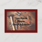 Tools Visitenkarte (Vorderseite)