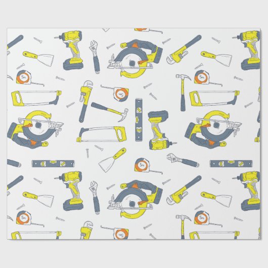 Tools Wrapper Geschenkpapier (Flach)