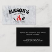 Tools zum Feuergrillen Visitenkarte (Vorne/Hinten)