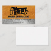 Tools zur Zuhause-Renovierung | Carpentry Visitenkarte (Vorne/Hinten)