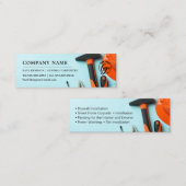 Toolset anpassen | Handyman + Services Telefonnummerkarte (Vorne/Hinten)